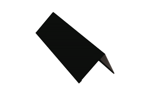 Планка конька плоского Чёрный (RAL 9005)
