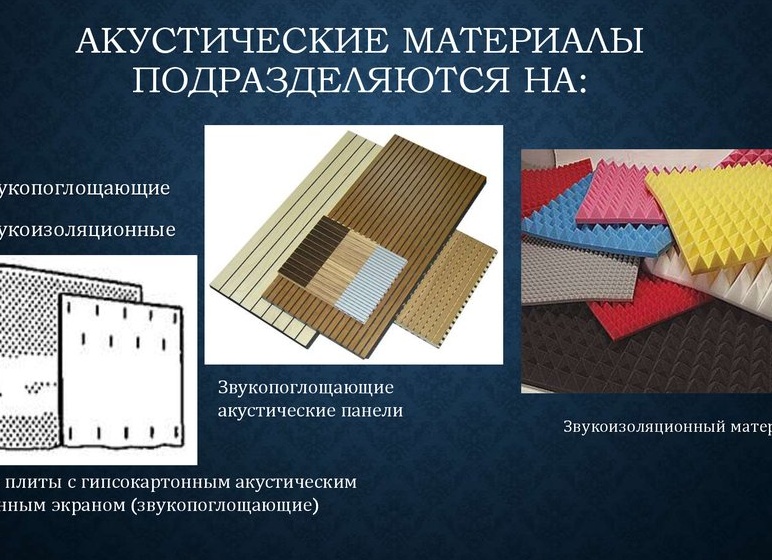 Акустические материалы какие бывают и в чем их преимущество?