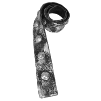 Ремень декоративный Arno Decor "Круглая клепка" 40х1000 мм Серебро