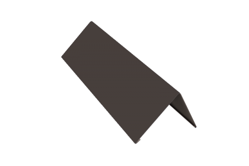 Планка конька плоского Тёмно-коричневый (RR 32)