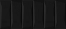 Плитка настенная Cersanit Evolution EVG233 черный рельеф 200x440