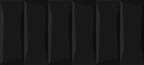 Плитка настенная Cersanit Evolution 440x200 рельеф кирпичи черный 15259 (EVG233)