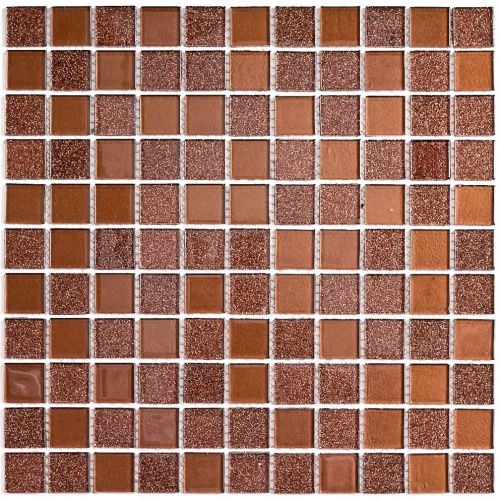 Мозаика стеклянная Bonaparte Shine Brown