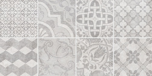 Декор Laparet Bastion с пропилами мозаика серый 08-03-06-453