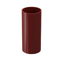 Труба водосточная соединительная Docke Standard Красный, 0,5м