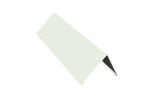 Планка конька плоского Белый (RAL 9003)