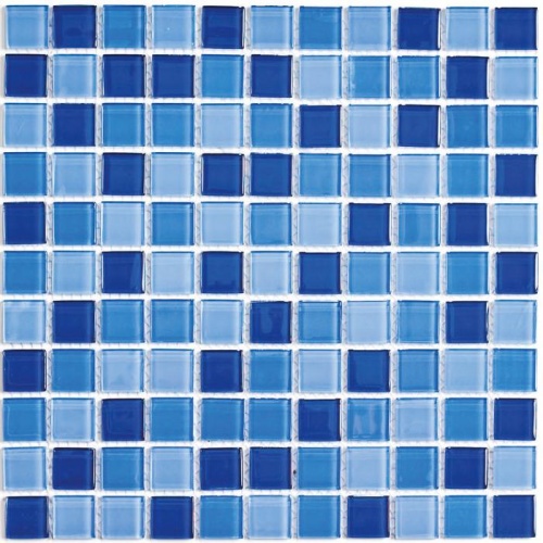 Мозаика стеклянная Bonaparte Blue wave-1