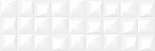 Плитка настенная Cersanit Gradient GRS052 белый рельеф 198x598