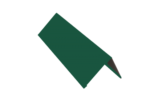 Планка конька плоского Зелёный (RAL 6005)