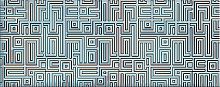 Декор Azori Nuvola Aqua Labirint Decor 505x201