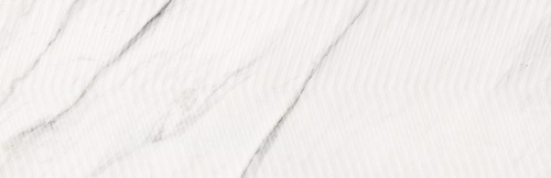 Плитка настенная Meissen Carrara Chic 890x290 рельеф шеврон белый 12879 (CCH-WTA052)