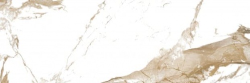 Плитка настенная Meissen Wild chic 750х250 белый 16494 (A16494)