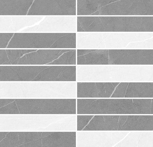 Rubio Мозаика микс серый 28,6х29,8 28,60x29,80